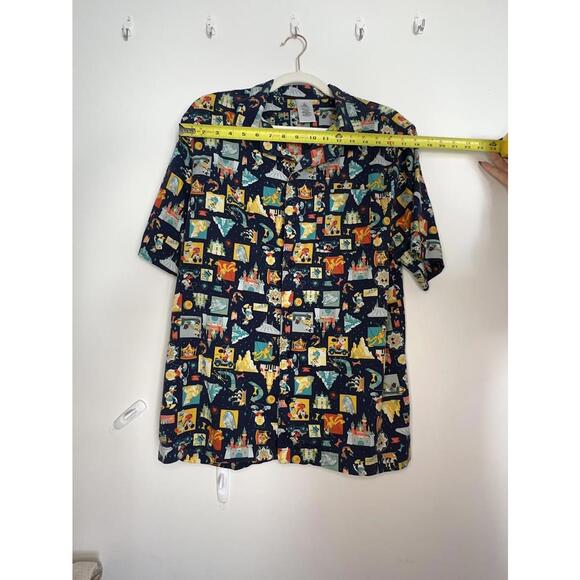 Disney Vintage Style Button Up - Sz. Men's M - Picture 3 of 5